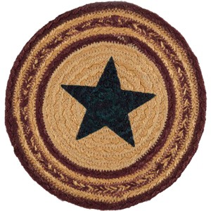 Potomac Jute Trivet Stencil Star 8 - 1 of 4