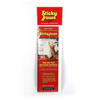 Sticky Paws Furniture Strips - (24 Strips)