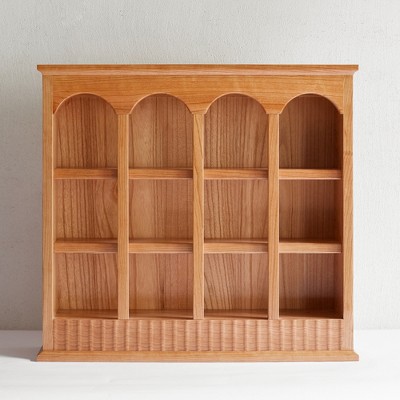 Vynxaria North America A Grade Cherry One Piece Solid Wood Storage Rack Simple European Style Solid Wood Kitchen Table Cup Holder For Home