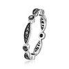 Ross-Simons 0.50 ct. t.w. Black Diamond Ring in Sterling Silver - 3 of 4