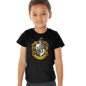 Toddler Boys' Harry Potter Hufflepuff Crest T-Shirt - 1 of 4