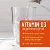 Vitamin D3 Extra Strength 5000 iu (125 mcg) High Absorption for Bone and Muscle - 60 Softgels - 2 of 4