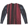 Men's Justice League Movie Superman Uniform (Front Back Print) Long Sleeve Costume T-Shirt - 3 of 4