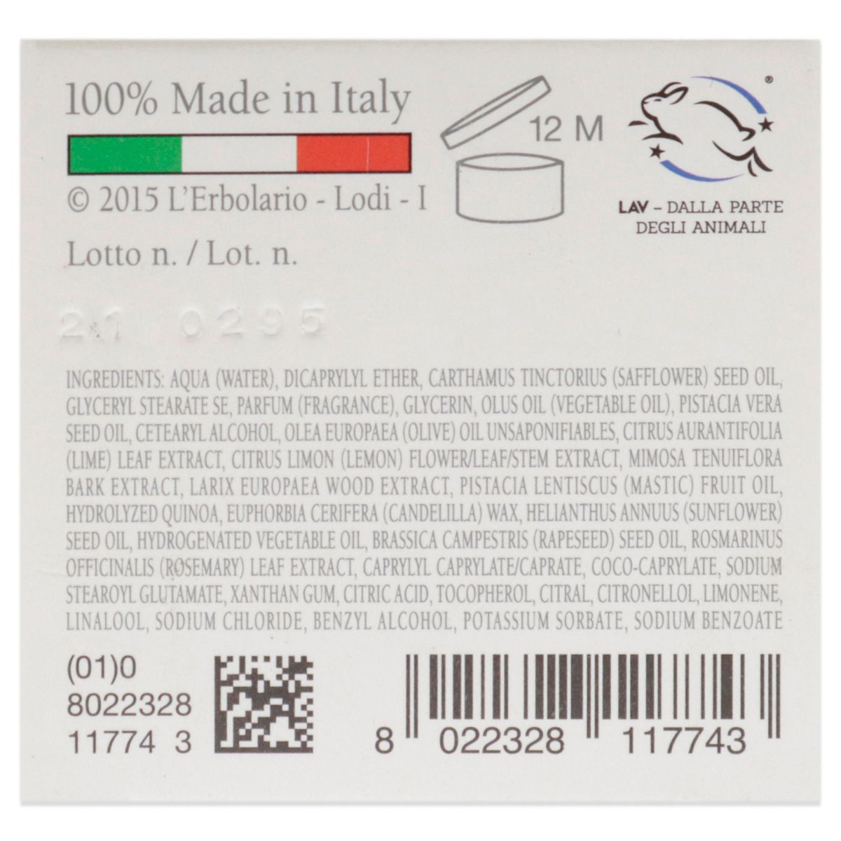 L'Erbolario Frescaessenza Fluid Body Cream - Body Cream for Dry Skin - 6.7 oz - thumbnail 5