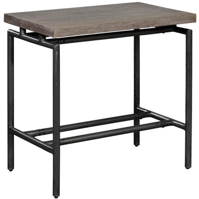 Hekman 24507 Chair Side Table Grey Sedona.