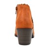 Journee Collection Women's Tessa Inside Zip Stacked Heel Booties - 3 of 4