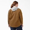 Dickies Women’s Plus Duck Hooded Shirt Jacket - 2 of 3