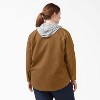 Dickies Women’s Plus Duck Hooded Shirt Jacket - image 2 of 3