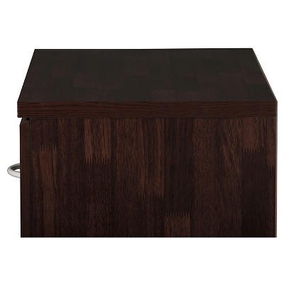 Maison Oak Brown Modern Chic 4-Drawer Storage Chest