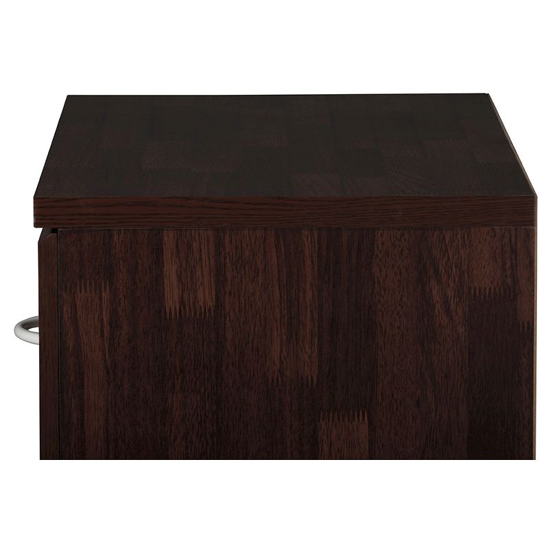 Mayson Modern and Contemporary Wood 4 Drawer Storage Chest Oak Brown Finish - Baxton Studio, 5 of 8