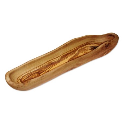 Berard Olive Wood 13.7 Inch Bread Basket