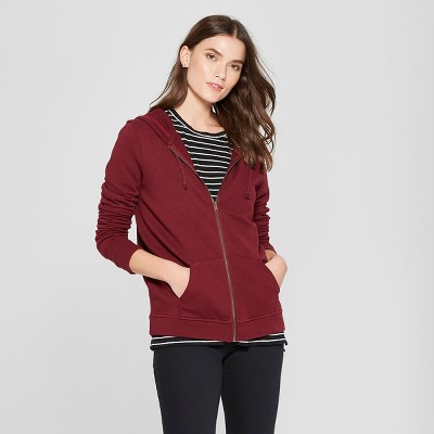 red zip up hoodie target