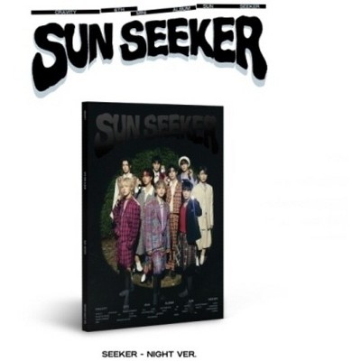 Cravity - (Sun Seeker) (6th Mini Album) Seeker - Night Ver. - Incl. Photobook, Photocard, Random Bookmark, Random Postcard & Folded Poster (CD)