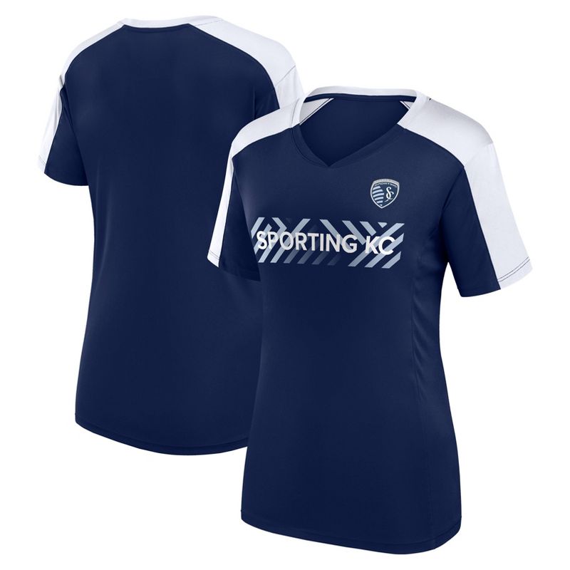 MLS Sporting Kansas City Women&#39;s Poly Play On Jersey, 1 of 4