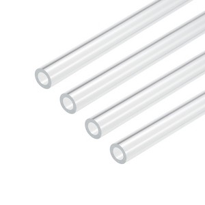 Unique Bargains Lamp Lantern Water Cooling System Acrylic Round Tubes 4 Pcs 10" - 1 of 4