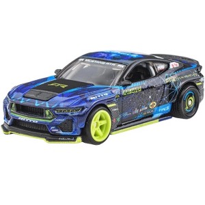 2024 Ford Mustang RTR Spec 5-FD Dark Blue with Graphics "Circuit Legends" Series Diecast Model Car by Hot Wheels - 1 of 2