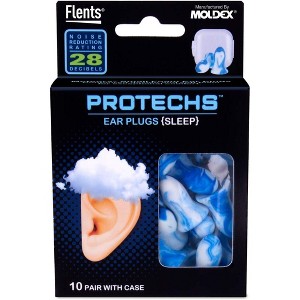 Flents Protechs Ear Plugs Sleep - 10 Pair - 1 of 4