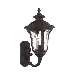 Livex Lighting Oxford 1 - Light Wall Light in  Bronze - 1 of 3