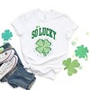 Simply Sage Market Women's Lucky Cheetah Shamrock St. Patrick's Day Short Sleeve Graphic Tee - 3 of 3