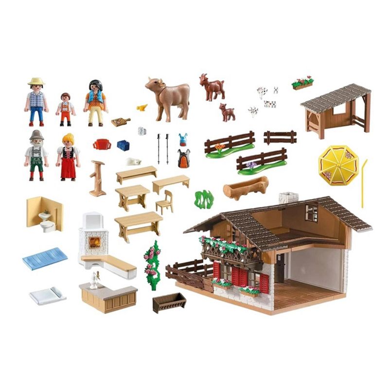 Playmobil 5422 Country Alpine Lodge Building Set, 2 of 9