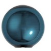Northlight Petite Pearl Finish Glass Christmas Ball Ornaments - 1.25" (30mm) - Blue Marine - 40ct - 2 of 3