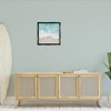 Stupell Industries Sea Foam on Sandy Beach Floating Frame Canvas Art - 3 of 4