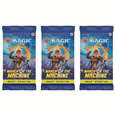 Magic the Gathering 3 Packs MTG Draft Booster Pack Lot MTG March of the Machine