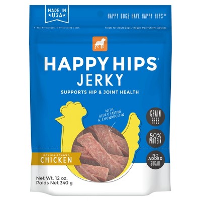 Cloud Star Happy Hips Jerky Grain-Free Chicken Dog Treats