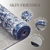 COZONY Washable Vintage Distressed Runner Rug with Non-Slip Backing, Ultra-Thin Low Pile Carpet for Hallway and Bathroom - 4 of 4