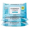 The Honest Company Alcohol Hand Sanitizing Wipes 3pk/150ct + 30ct Sniffer Soothers Nose and Face Wipes + 2 fl oz Hand Sanitizer Spray - 2 of 4