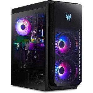 Acer Predator Orion 7000 Gaming Desktop Computer - Intel Core i7-12700K - 32GB RAM - 1TB SSD - 2TB HDD - PO7-640 -Manufacturer Refurbished - 1 of 4