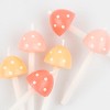 Meri Meri Mushroom Birthday Candles, Set of 6