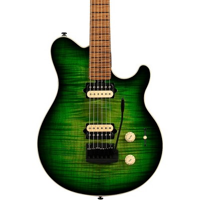 Ernie Ball Music Man Axis Super Sport Flame Top Electric Guitar Macha