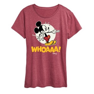 Women's - Disney - Mickey Mouse Short Sleeve Graphic T-Shirt - 1 of 4