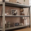 47-Inch Narrow Entryway Table, 3-Tier Long Console Table with Storage Shelves, Versatile Sofa Table for Living Room, Hallway, Foyer, Couch - 4 of 4