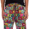 Teen Titans Go Pajama Pants Men's Characters Film Strip Lounge Sleep Bottom - 3 of 4