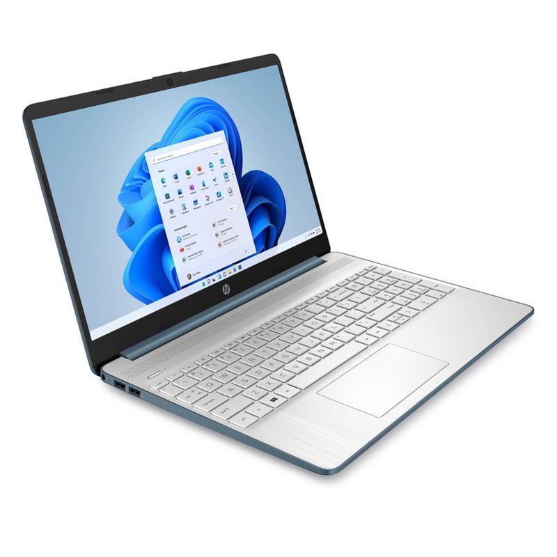 HP 15.6&#34; Laptop - AMD Ryzen 3 - 8GB RAM - 256GB SSD Storage - Windows 11 - Blue (15-ef2025tg), 4 of 10