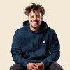Dalix Ghost Embroidered Washed Hooded Sweatshirt Fleece Soft Cotton Mens - 4 of 4