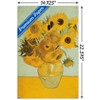 Trends International Sunflowers by Vincent van Gogh Unframed Wall Poster Prints - 3 of 4