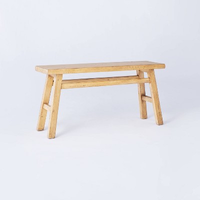 Thatcher Wood Bench Natural - Threshold™ designed with Studio McGee