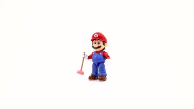 NEW super Mario bros 30 cm nintendo MORBIDO CAPPELLO Mario rosso