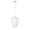 Savanti Modern Tulip Pendant Light - Matte Black, 1-Bulb, Damp Rated, 12" x 16.5" - 2 of 4