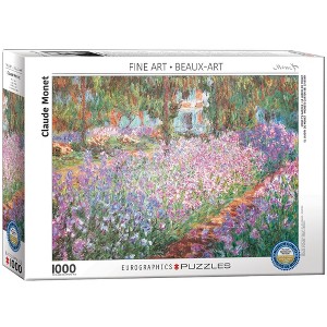 Eurographics: Monet's Garden by Monet Puzzle, 1000 Pieces - 1 of 4