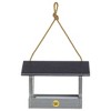Bird Choice Medium Modern Farmhouse Hopper Bird Feeder 7" Driftwood Gray - 2 of 4