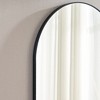 Whisen Rectangle Bathroom Wall Vanity Mirror with Floating Glass Beveled Edge and Aluminum Frame - 4 of 4