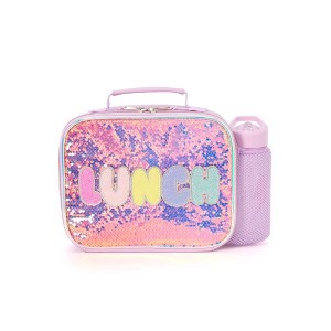 Locker Club Kids Lunch and Hydration Set Lunch Sack - Pink: Zipper Closure, Ages 5+ - 1 of 4