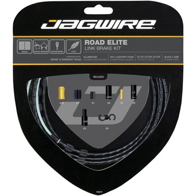  Jagwire Road Elite Link Brake Kit Brake Cable & Housing Set 