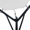 vidaXL Gazebo 9.8'x9.8'x8.5' White 0.6 oz/ftÂ² - 3 of 4