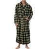 ADR Men's Ultra Plush Fleece Robe, Big and Tall Bathrobe - 4 of 4