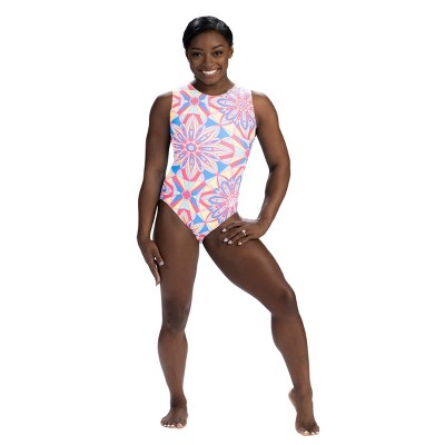 GK Elite Simone Biles Mythical Muse Leotard Adult Large : :  Clothing, Shoes & Accessories